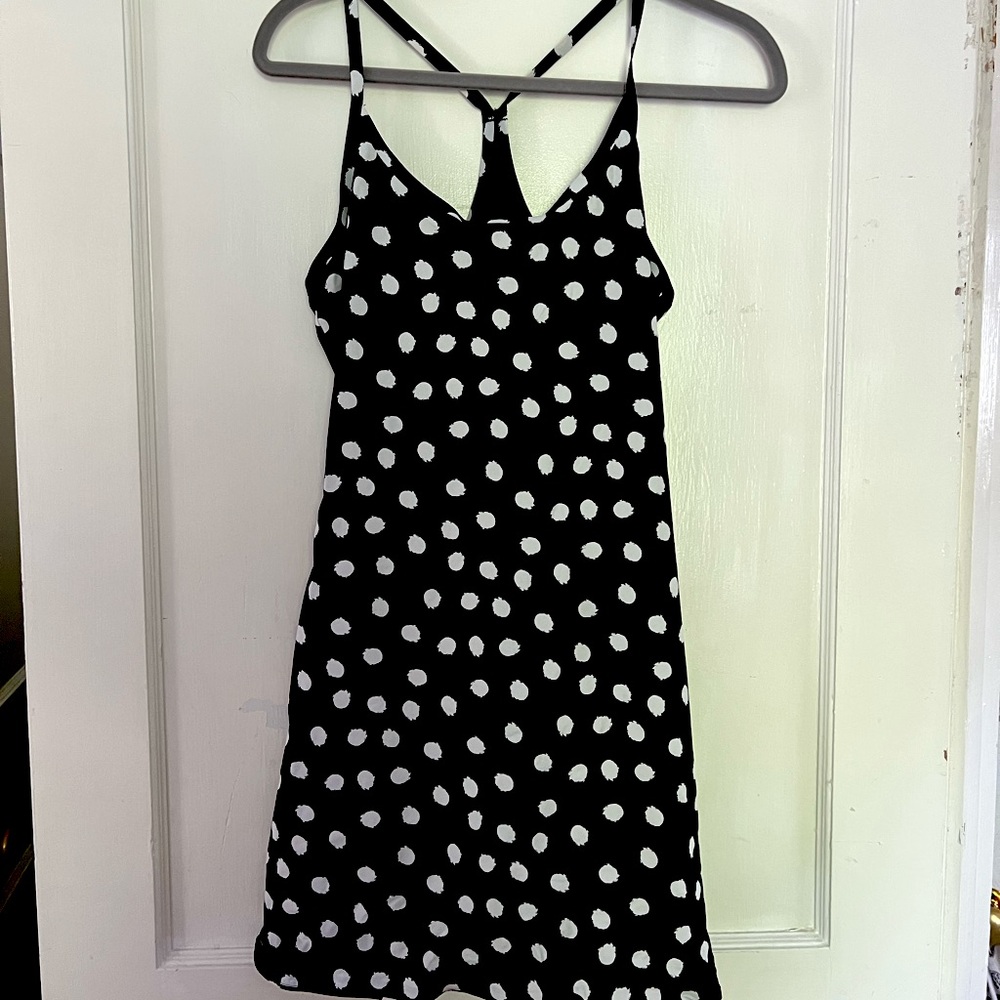 Outdoor Voices polka dot exercise dress Med M